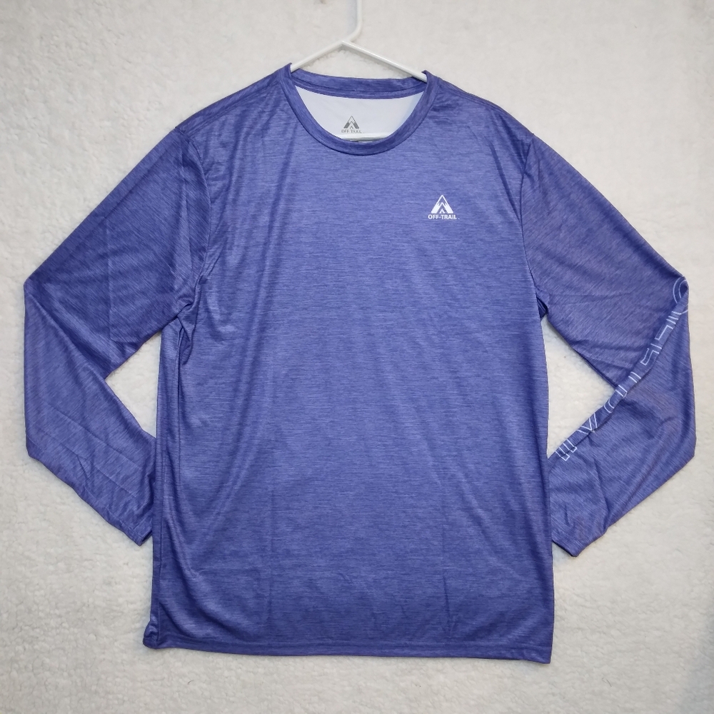 Off Trail Men's Long Sleeve Hiking/Walking Shirt- Large